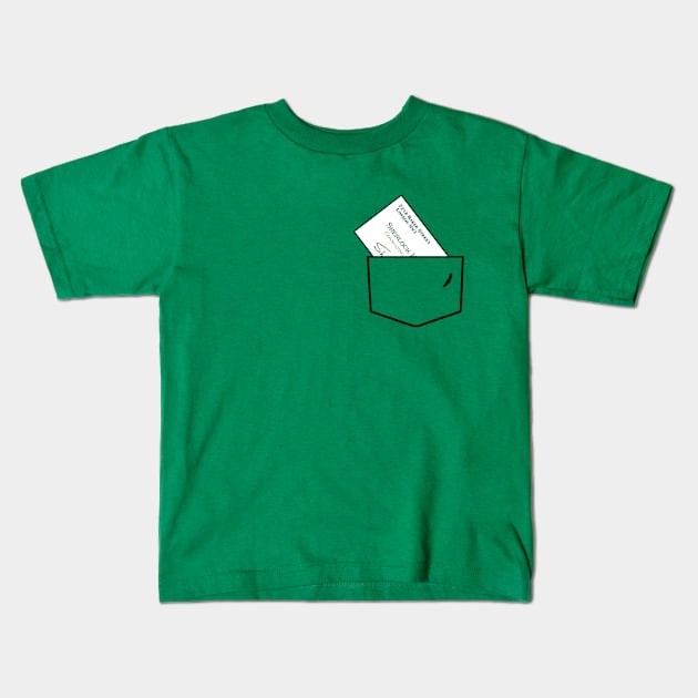 The Investigator's Pocket Kids T-Shirt by Eterea